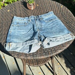 Everlane denim shorts